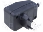Кутия за захранване CP-Z-13A/B Кутия: за захранващо устройство; X:48mm; Y:71,3mm; Z:48mm; черен
